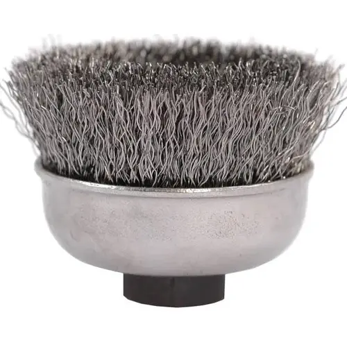 CUP CRIMP COARSE WIRE BRUSH 3 IN CUP CRIMP COARSE WIRE BRUSH 3 IN