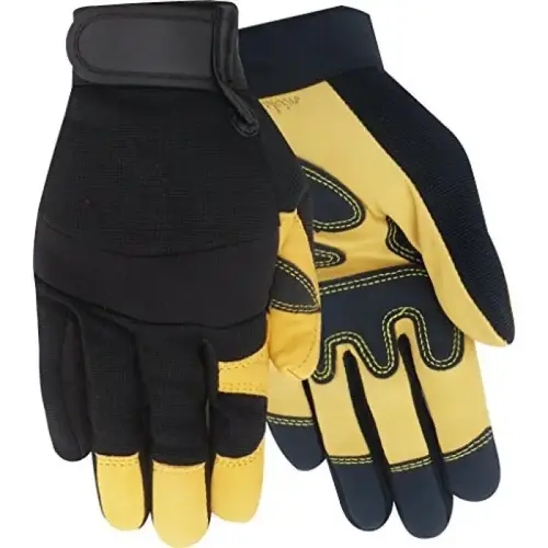 GLOVE GOATSKIN GLD GRN LG GLOVE GOATSKIN GLD GRN LG