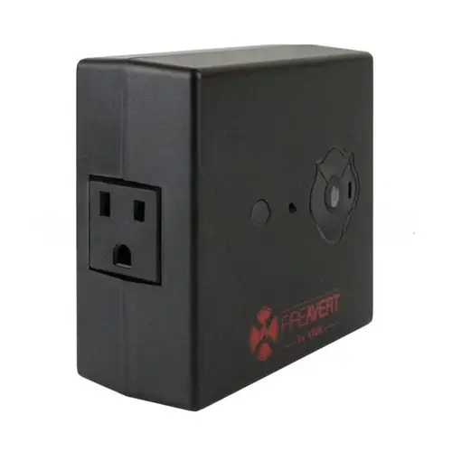 110V Automatic Appliance Shut-Off Matte Plastic 110V Automatic Appliance Shut-Off Matte Plastic