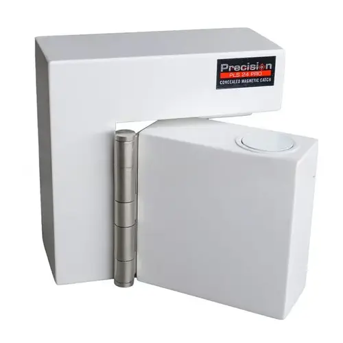 Concealed Magnetic Catch Display Mount White Concealed Magnetic Catch Display Mount White