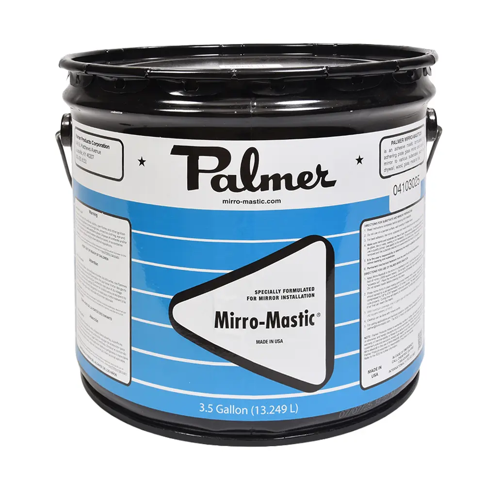 Palmer Mirro-Mastic - 3.5 Gallon Can Black PM235