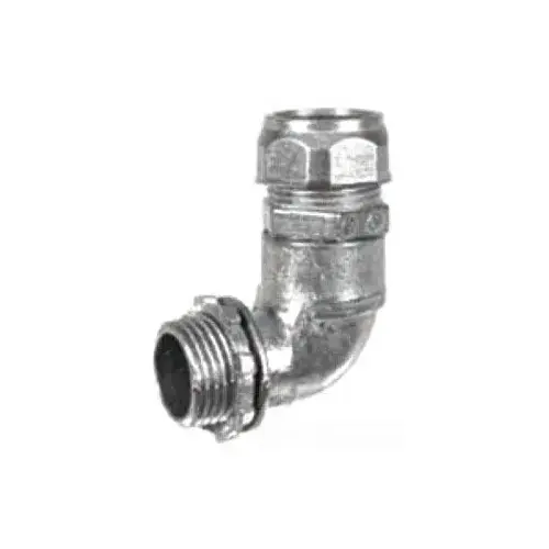 EMT CONNECTOR 90D COMP 1/2IN ZINC EMT CONNECTOR 90D COMP 1/2IN ZINC