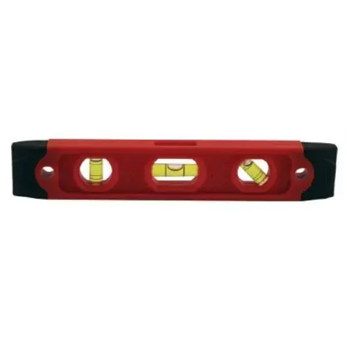 TORPEDO LEVEL W/CAPS 9IN TORPEDO LEVEL W/CAPS 9IN