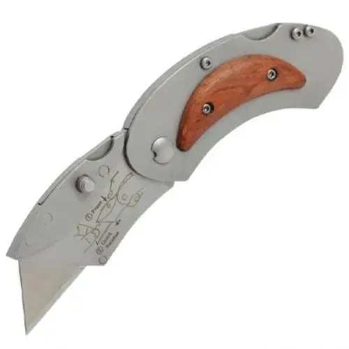 FOLDING LOCKBACK UTILITY KNIFE ELLIPTIC FOLDING LOCKBACK UTILITY KNIFE ELLIPTIC
