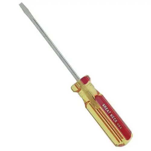 SLOTTED SCREWDRIVR 4INX3/16IN SLOTTED SCREWDRIVR 4INX3/16IN