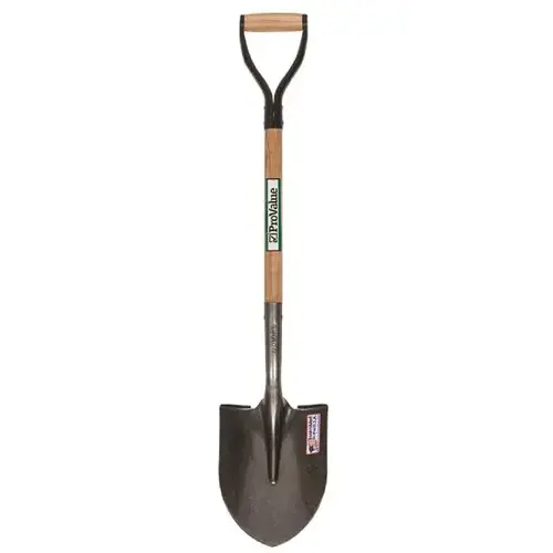 S300 DuraLite Round Point Shovel, D-Grip, Wood Handle, 26" S300 DuraLite Round Point Shovel, D-Grip, Wood Handle, 26"