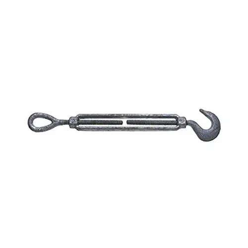 HOOK & EYE TURNBUCKLE 3/16 X 4 HOOK & EYE TURNBUCKLE 3/16 X 4