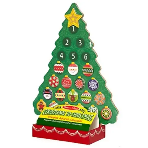 WOOD ADVENT CALENDAR WOOD ADVENT CALENDAR