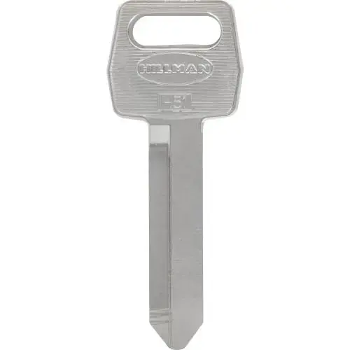 KEY BLANK NP KEY BLANK NICKEL PLATED - pack of 10 KEY BLANK NP KEY BLANK NICKEL PLATED - pack of 10