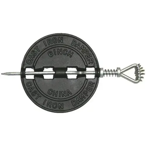 DAMPER CAST IRON 8IN DAMPER CAST IRON 8IN