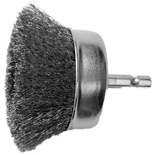 CUP BRUSH CRIMP WIRE 2-1/2" DIA CUP BRUSH CRIMP WIRE 2-1/2" DIA