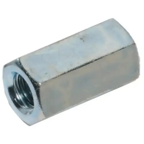 Coupling Nut, 1/2"-13 x 1-3/4", Zinc Coupling Nut, 1/2"-13 x 1-3/4", Zinc