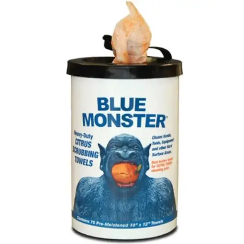 BLUE MONSTER CITRUS SCRUBBING TOWELS BLUE MONSTER CITRUS SCRUBBING TOWELS