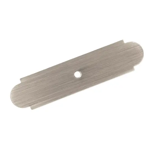 Cabinet Backplate For Kitchen And Cabinet Hardware Knob 4" Length Antique Silver Cabinet Backplate For Kitchen And Cabinet Hardware Knob 4" Length Antique Silver