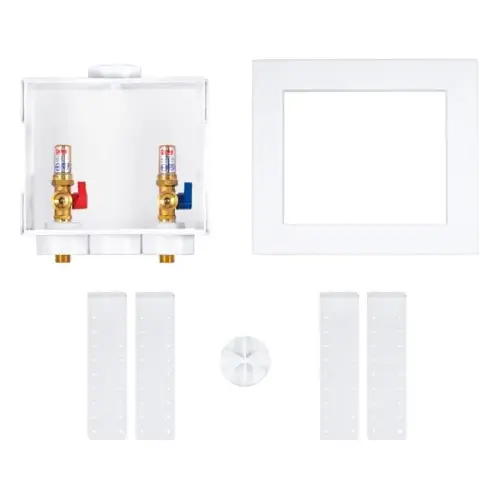 Quadtro 1/4-Turn Washing Machine Outlet Boxes Quadtro 1/4-Turn Washing Machine Outlet Boxes