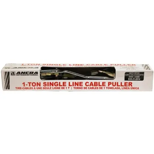 SINGLE LINE 1 TON CABLE PULLER SINGLE LINE 1 TON CABLE PULLER