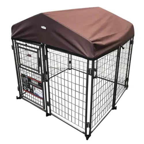 4 X 4 X 4 1/2 EXPANDABLE KENNEL WITH C 4 X 4 X 4 1/2 EXPANDABLE KENNEL WITH C