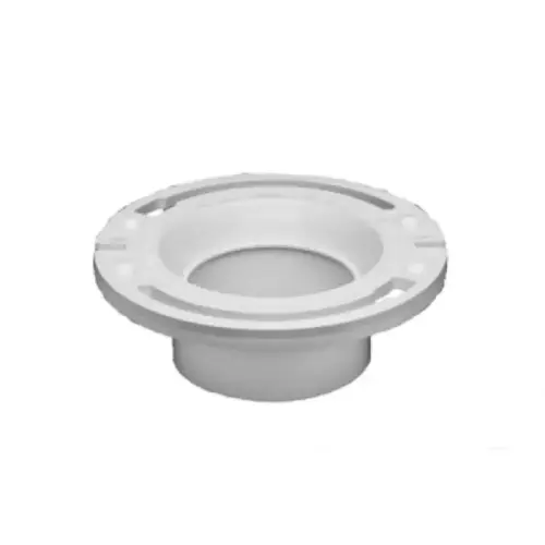 PVC Adjustable Closet Flange, 3-Inch or 4-Inch DWV PVC Adjustable Closet Flange, 3-Inch or 4-Inch DWV
