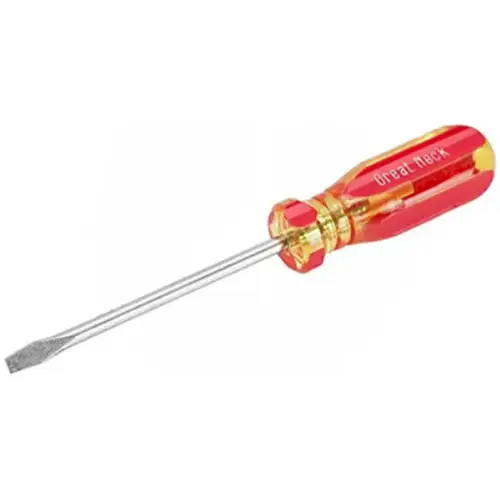 SLOTTED SCREWDRIV 1/8INX2.5IN ROUND SHANK SLOTTED SCREWDRIV 1/8INX2.5IN ROUND SHANK