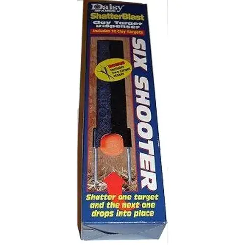 ShatterBlast Six Shooter BB/Airgun Target System ShatterBlast Six Shooter BB/Airgun Target System