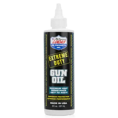 LUCAS EXTREME DUTY GUN OIL 1 OUNCE LUCAS EXTREME DUTY GUN OIL 1 OUNCE