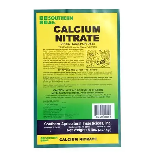 5 LB CALCIUM NITRATE 5 LB CALCIUM NITRATE