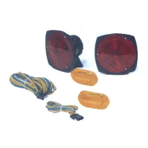 12V Trailer Light Kit with Stop, Turn, Tail, and Side Marker Lights 12V Trailer Light Kit with Stop, Turn, Tail, and Side Marker Lights