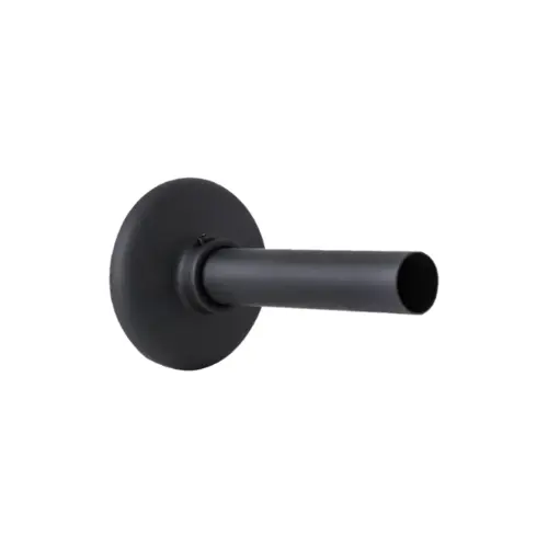 Escutcheon and Cover Tube, 1/2" Nom, 3/8" IPS, Matte Black Escutcheon and Cover Tube, 1/2" Nom, 3/8" IPS, Matte Black