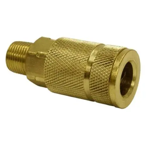TRU-FLATE MALE NPT COUPLER 3/8INX3/8IN TRU-FLATE MALE NPT COUPLER 3/8INX3/8IN