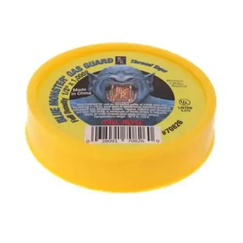 1/2IN X 1000IN GAS GUARD PTFE TAPE 1/2IN X 1000IN GAS GUARD PTFE TAPE