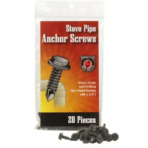 BLACK OXIDE PIPE SCREWS - 20 COUNT BLACK OXIDE PIPE SCREWS - 20 COUNT