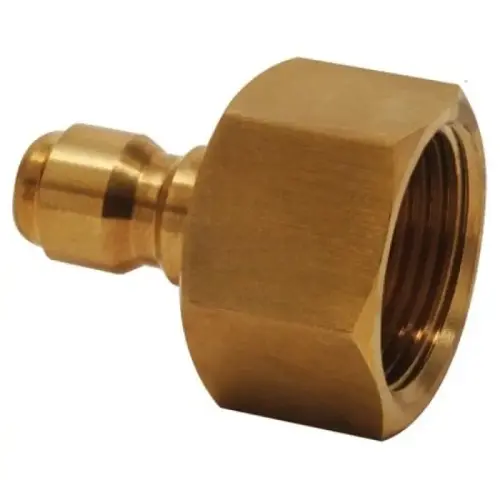 Pressure Washer Quick Coupler Plug, M22 Female to 1/4 Inch Quick Connect Pressure Washer Quick Coupler Plug, M22 Female to 1/4 Inch Quick Connect