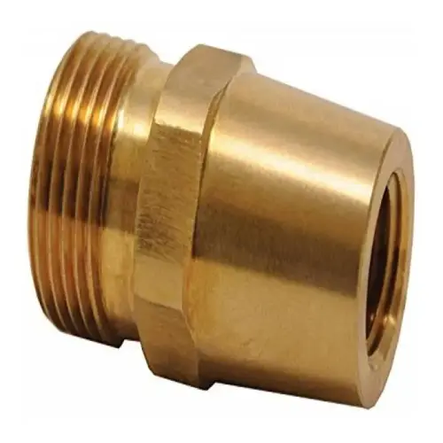 Pressure Washer Adapter, M22 Male to 1/4 Inch NPT Female, Long Pressure Washer Adapter, M22 Male to 1/4 Inch NPT Female, Long