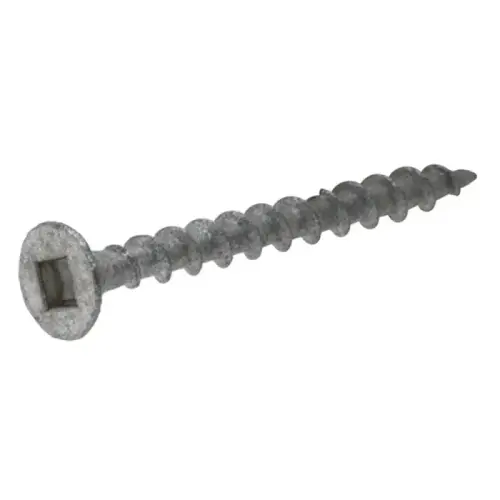 Square Drive Deck Screw, #6 x 2", Galvanized, 1 lb Square Drive Deck Screw, #6 x 2", Galvanized, 1 lb