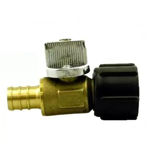 Brass Manifold Shutoff Valve, 1/2" PEX x 1/2" FPT Brass Manifold Shutoff Valve, 1/2" PEX x 1/2" FPT