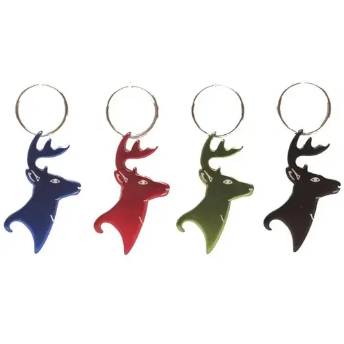DEER BOTTLE OPENER KEY TAG ASST DEER BOTTLE OPENER KEY TAG ASST