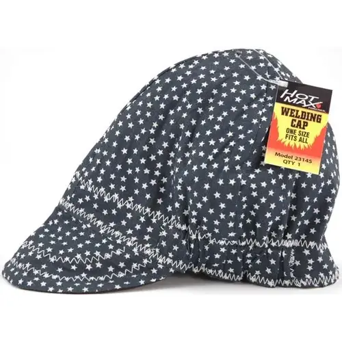 Flame Retardant Cotton Welding Cap, One Size, Reversible Flame Retardant Cotton Welding Cap, One Size, Reversible