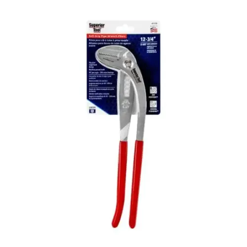 12-3/4" Soft-Grip Slip Joint Pipe Wrench Pliers 12-3/4" Soft-Grip Slip Joint Pipe Wrench Pliers