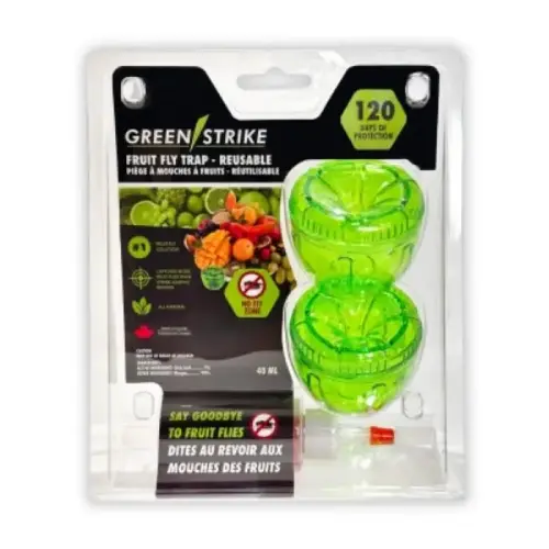 2 PACK REUSABLE FRUIT FLY TRAP ATTRACTAN 2 PACK REUSABLE FRUIT FLY TRAP ATTRACTAN