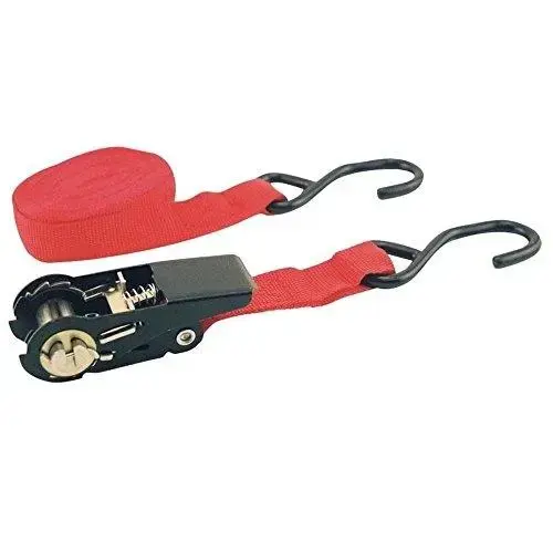 RATCHET STRAP 1X15FT 500LB RED RATCHET STRAP 1X15FT 500LB RED