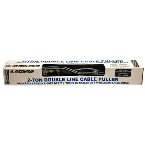 DOUBLE LINE 2 TON CABLE PULLER DOUBLE LINE 2 TON CABLE PULLER