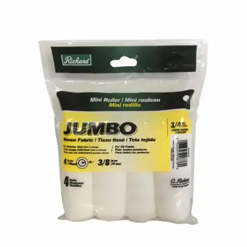 4IN LINT FREE MINI R/C 3/8IN PACK 4 4IN LINT FREE MINI R/C 3/8IN PACK 4