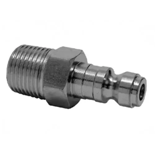 Tru-Flate Quick-Connect Air Plug, 1/4" Male NPT, Bulk Tru-Flate Quick-Connect Air Plug, 1/4" Male NPT, Bulk