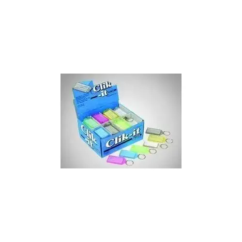 CLICK-IT KEY LABELS S ASSORTED COLORS 50 CLICK-IT KEY LABELS S ASSORTED COLORS 50
