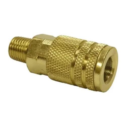 IND/MILTON MALE NPT COUPLER 1/4X1/4 IND/MILTON MALE NPT COUPLER 1/4X1/4
