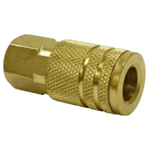 IND/MILTON FEMALE NPT COUPLER 1/4X1/4 IND/MILTON FEMALE NPT COUPLER 1/4X1/4