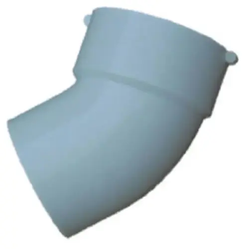 3" PVC 1/8 Bend Street Elbow 3" PVC 1/8 Bend Street Elbow