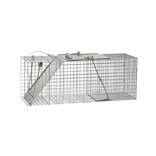 RAPID-SET LARGE RACCOON TRAP 42 X 15 X 1 RAPID-SET LARGE RACCOON TRAP 42 X 15 X 1