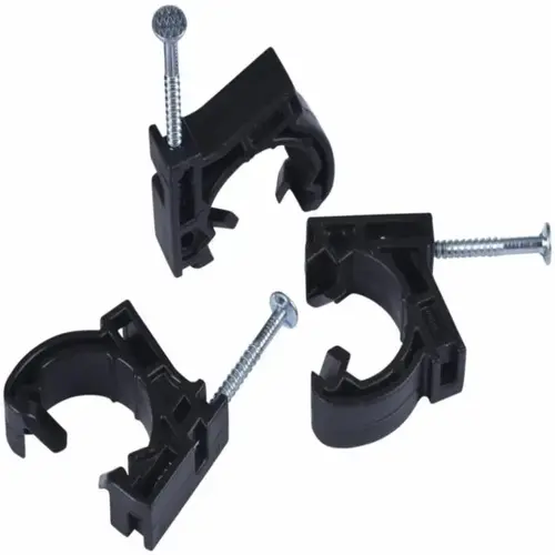 1/2IN - 3/4IN HALF CLAMP WITH NAIL 100 BG 1/2IN - 3/4IN HALF CLAMP WITH NAIL 100 BG