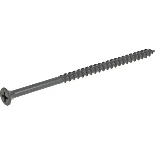 Phillips Deck Screws, #10 x 4", 10-Year Coated, 5 lb Box Phillips Deck Screws, #10 x 4", 10-Year Coated, 5 lb Box